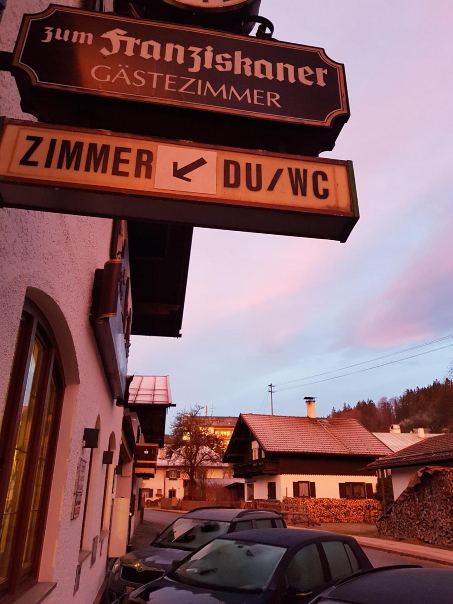 Zum Franziskaner Grainau Exterior photo